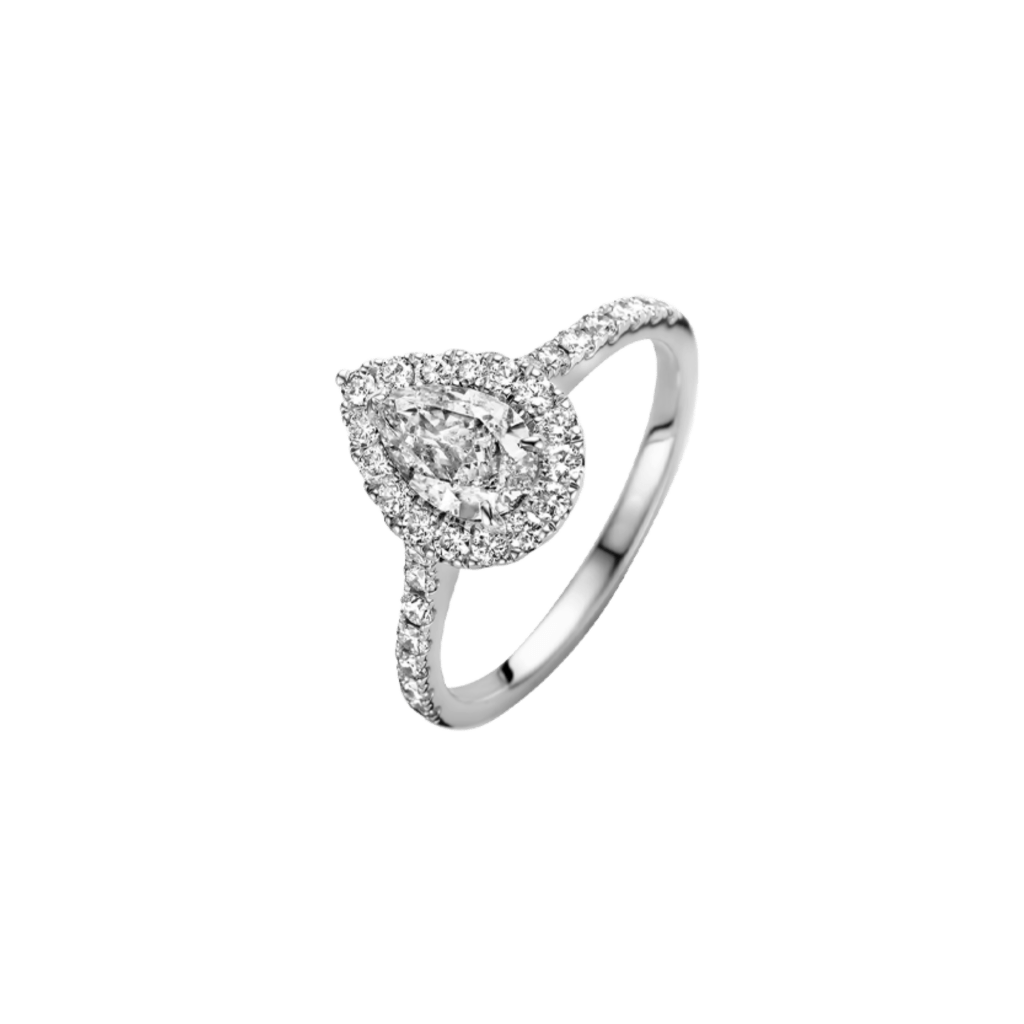 Schaap en Citroen Diamonds ring witgoud met diamant - #1 Schaap en Citroen Diamonds ring witgoud met diamant - #1