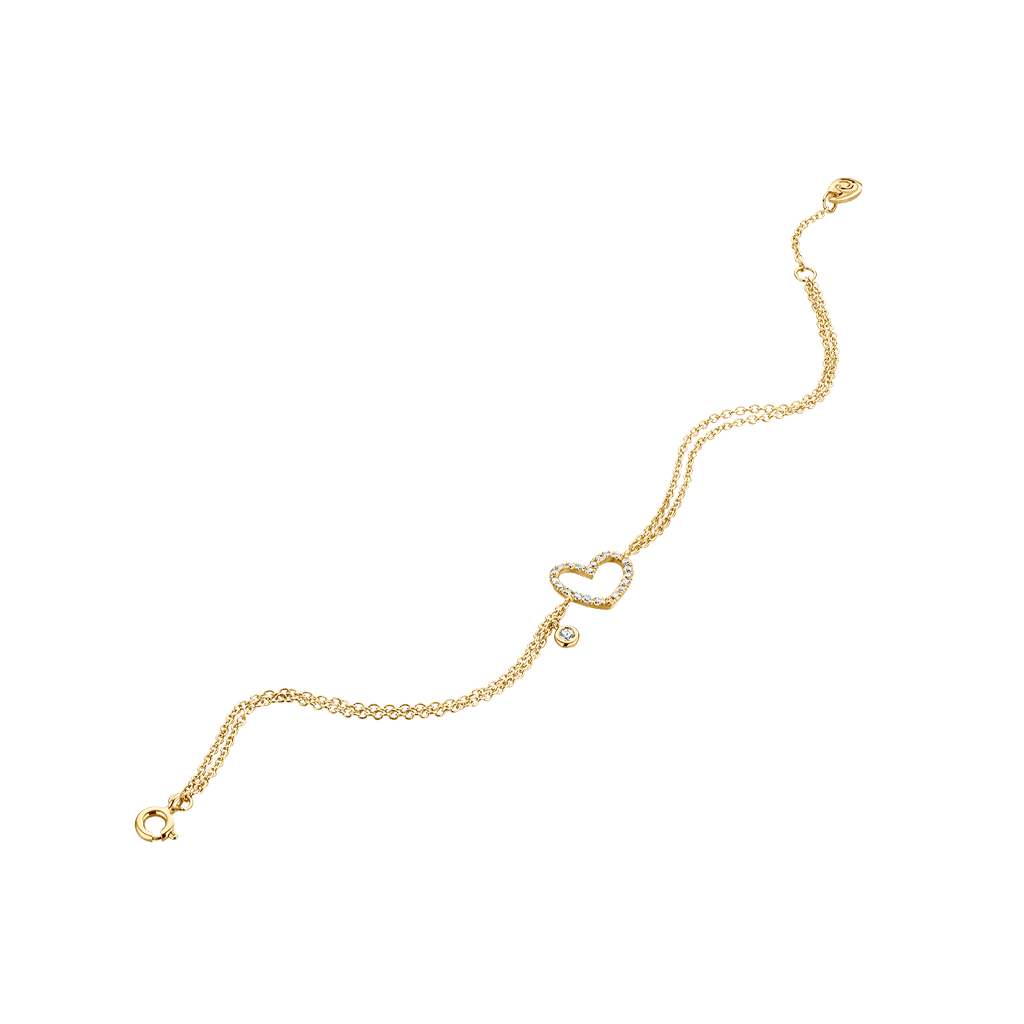 Schaap en Citroen Diamonds armband geelgoud met diamant - #1 Schaap en Citroen Diamonds armband geelgoud met diamant - #1