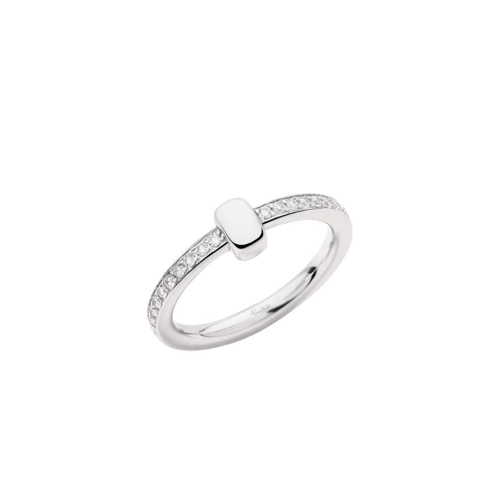 Pomellato Pomellato Together ring witgoud met diamant - PAC4015 O2WHR DB000 - #1 Pomellato Pomellato Together ring witgoud met diamant - PAC4015 O2WHR DB000 - #1