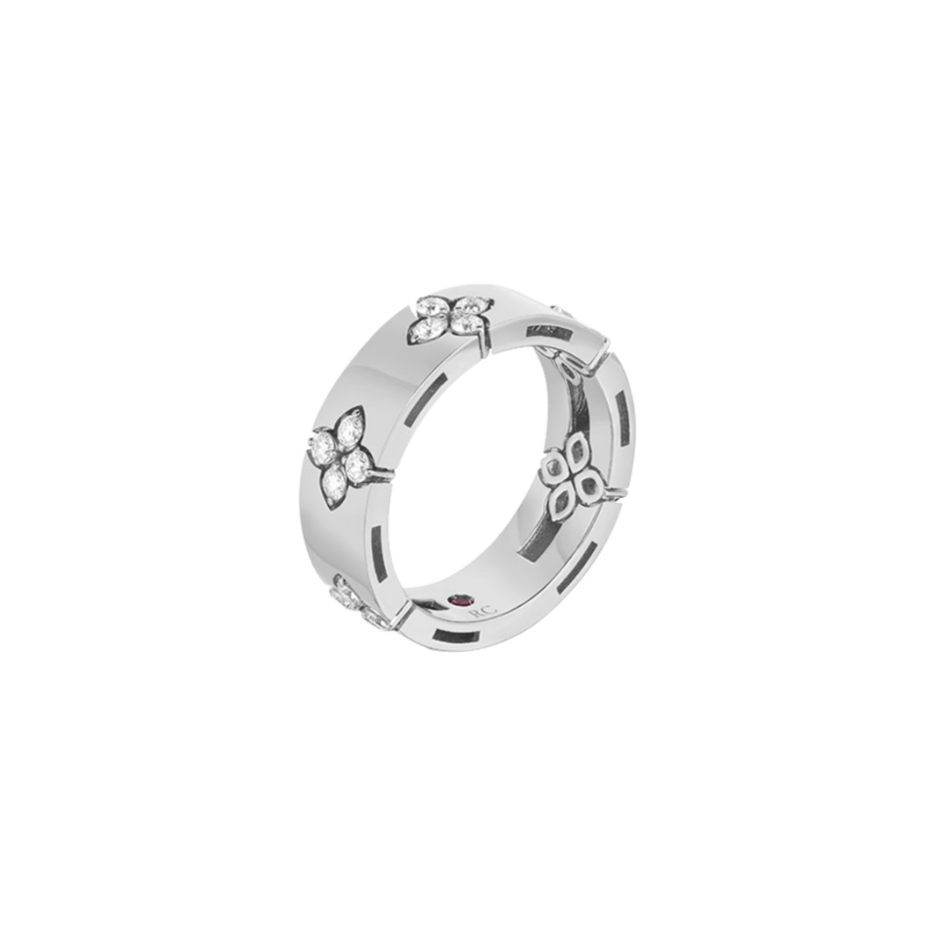 Roberto Coin Love In Verona ring witgoud met diamant - ADR888RI2011 - #1 Roberto Coin Love In Verona ring witgoud met diamant - ADR888RI2011 - #1