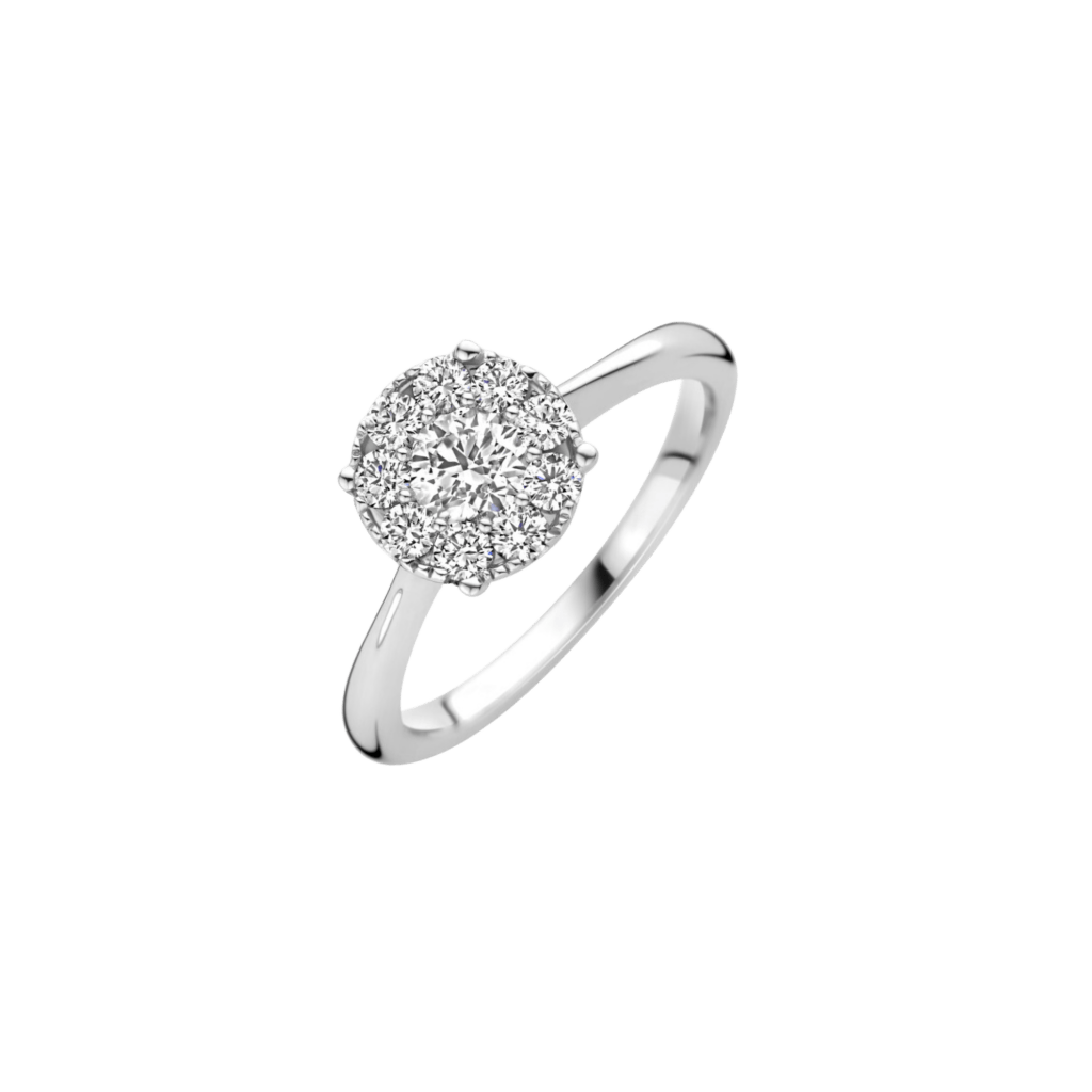 Schaap en Citroen Diamonds ring witgoud met diamant - #1 Schaap en Citroen Diamonds ring witgoud met diamant - #1