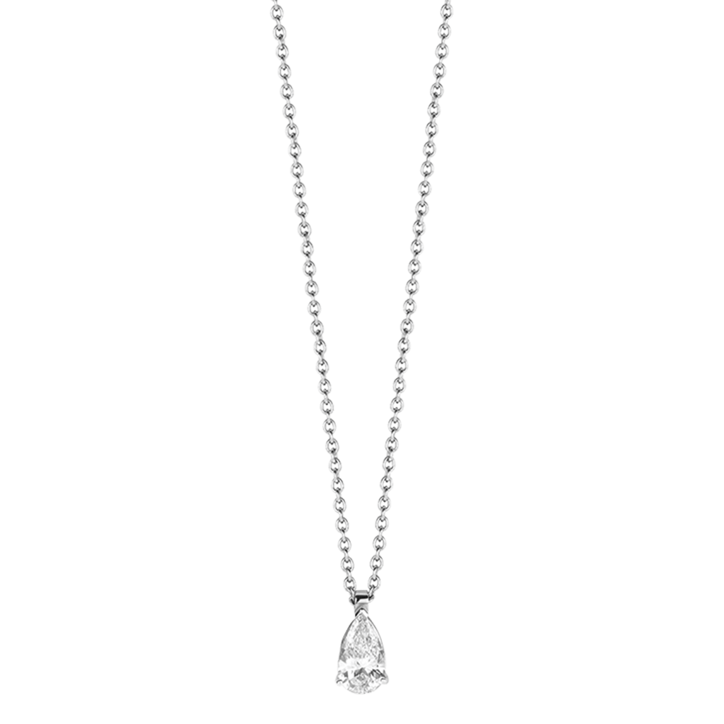 Schaap en Citroen Diamonds collier witgoud met diamant - #2 Schaap en Citroen Diamonds collier witgoud met diamant - #2