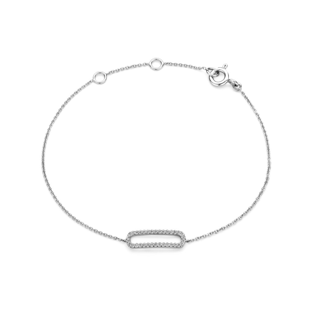 Schaap en Citroen Diamonds armband witgoud met diamant - #1 Schaap en Citroen Diamonds armband witgoud met diamant - #1