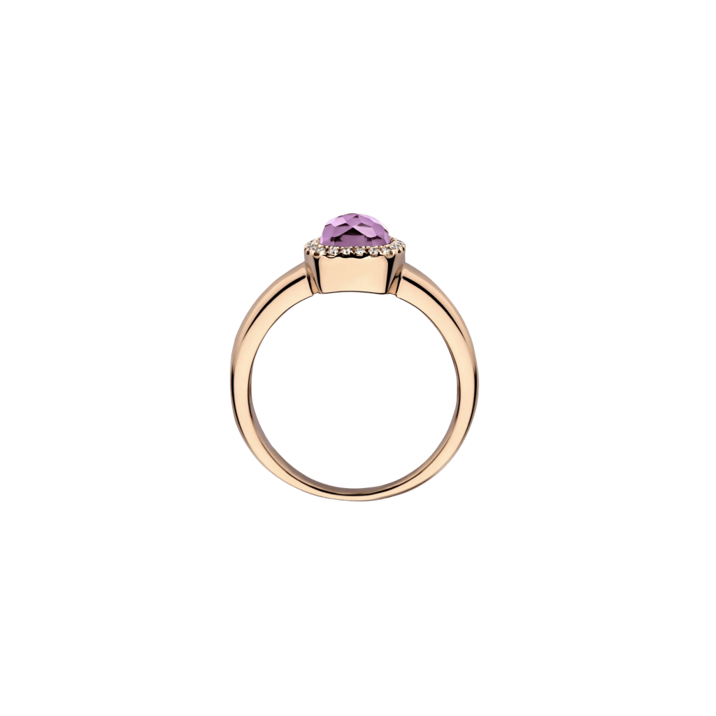 Tirisi Jewelry Milano Sweeties ring roodgoud met diamant - TR9624SAMP - #3 Tirisi Jewelry Milano Sweeties ring roodgoud met diamant - TR9624SAMP - #3