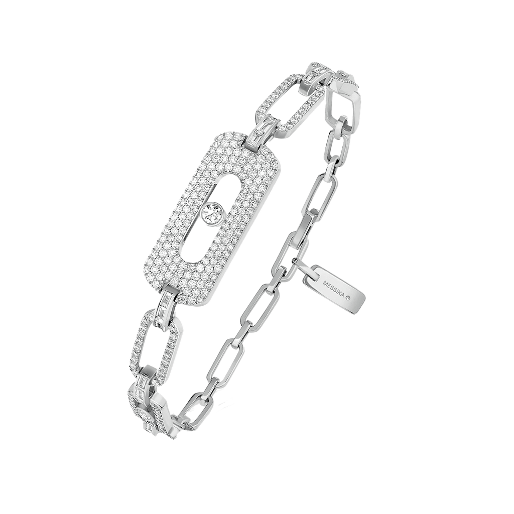 Messika Move Link armband witgoud met diamant - 12186-WG - #2 Messika Move Link armband witgoud met diamant - 12186-WG - #2