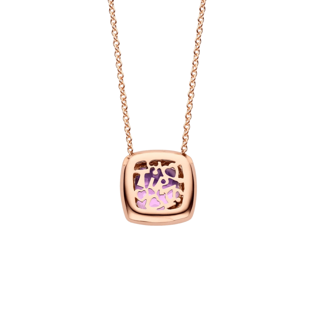 Tirisi Jewelry Milano Tre collier roodgoud met diamant - TP9186SAMP - #4 Tirisi Jewelry Milano Tre collier roodgoud met diamant - TP9186SAMP - #4