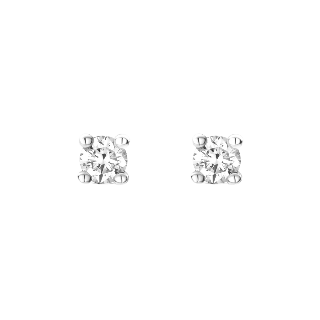 Schaap en Citroen Diamonds oorsieraad witgoud met diamant - #1 Schaap en Citroen Diamonds oorsieraad witgoud met diamant - #1
