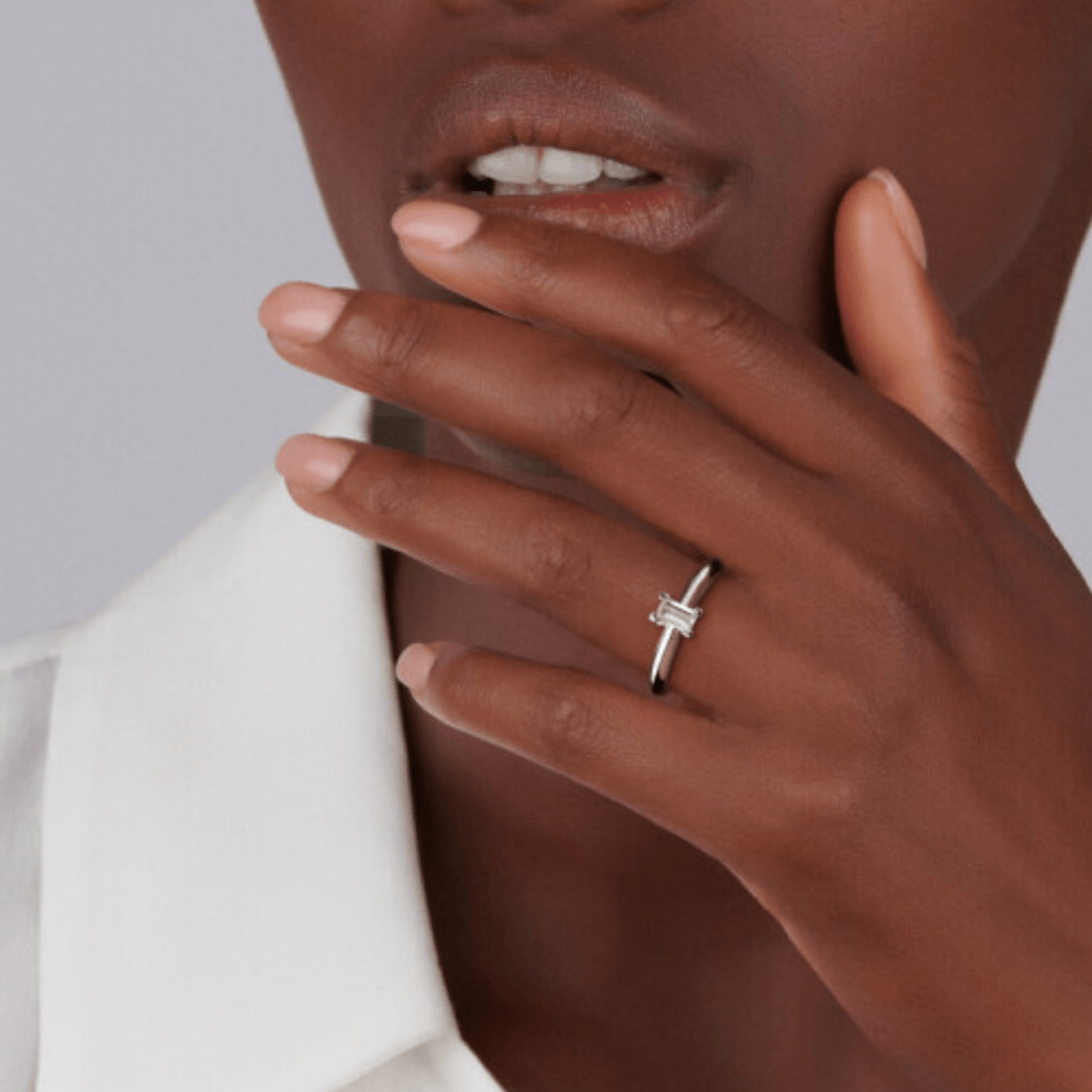 Schaap en Citroen Diamonds ring witgoud met diamant - #4 Schaap en Citroen Diamonds ring witgoud met diamant - #4