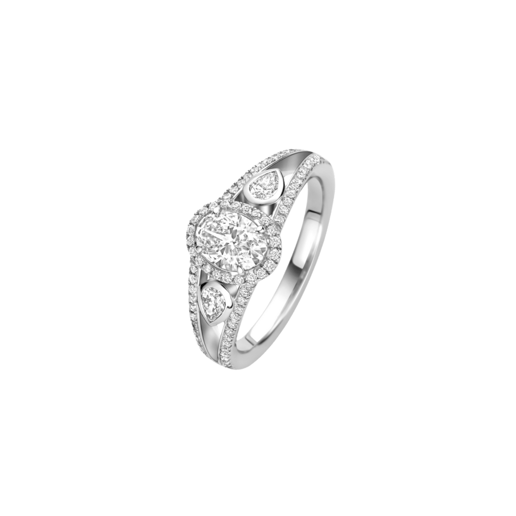 Schaap en Citroen Diamonds ring witgoud met diamant - #1 Schaap en Citroen Diamonds ring witgoud met diamant - #1