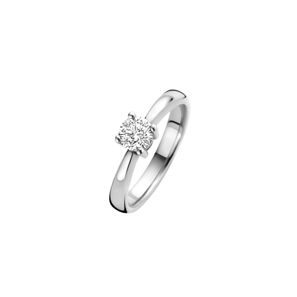 Schaap en Citroen Diamonds ring witgoud met diamant - #1 Schaap en Citroen Diamonds ring witgoud met diamant - #1