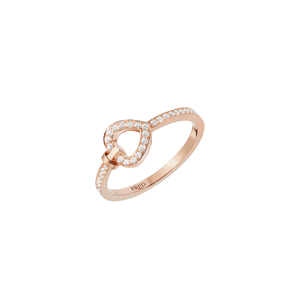 Fred Pretty Woman ring roodgoud met diamant - 4B0969-000 - #1 Fred Pretty Woman ring roodgoud met diamant - 4B0969-000 - #1