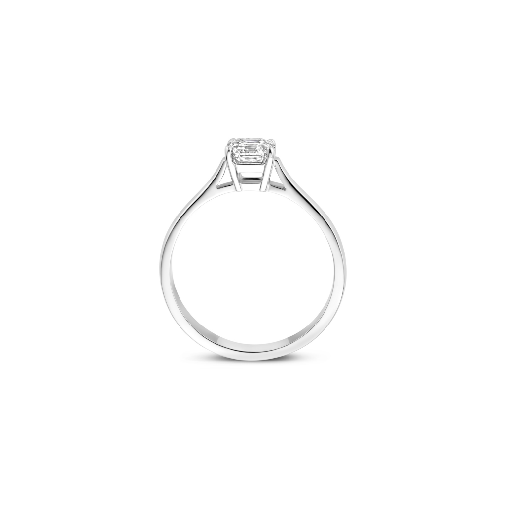 Royal Asscher Ingrid ring witgoud met diamant - R.239.RAC.18WG.3 GIA - #4 Royal Asscher Ingrid ring witgoud met diamant - R.239.RAC.18WG.3 GIA - #4