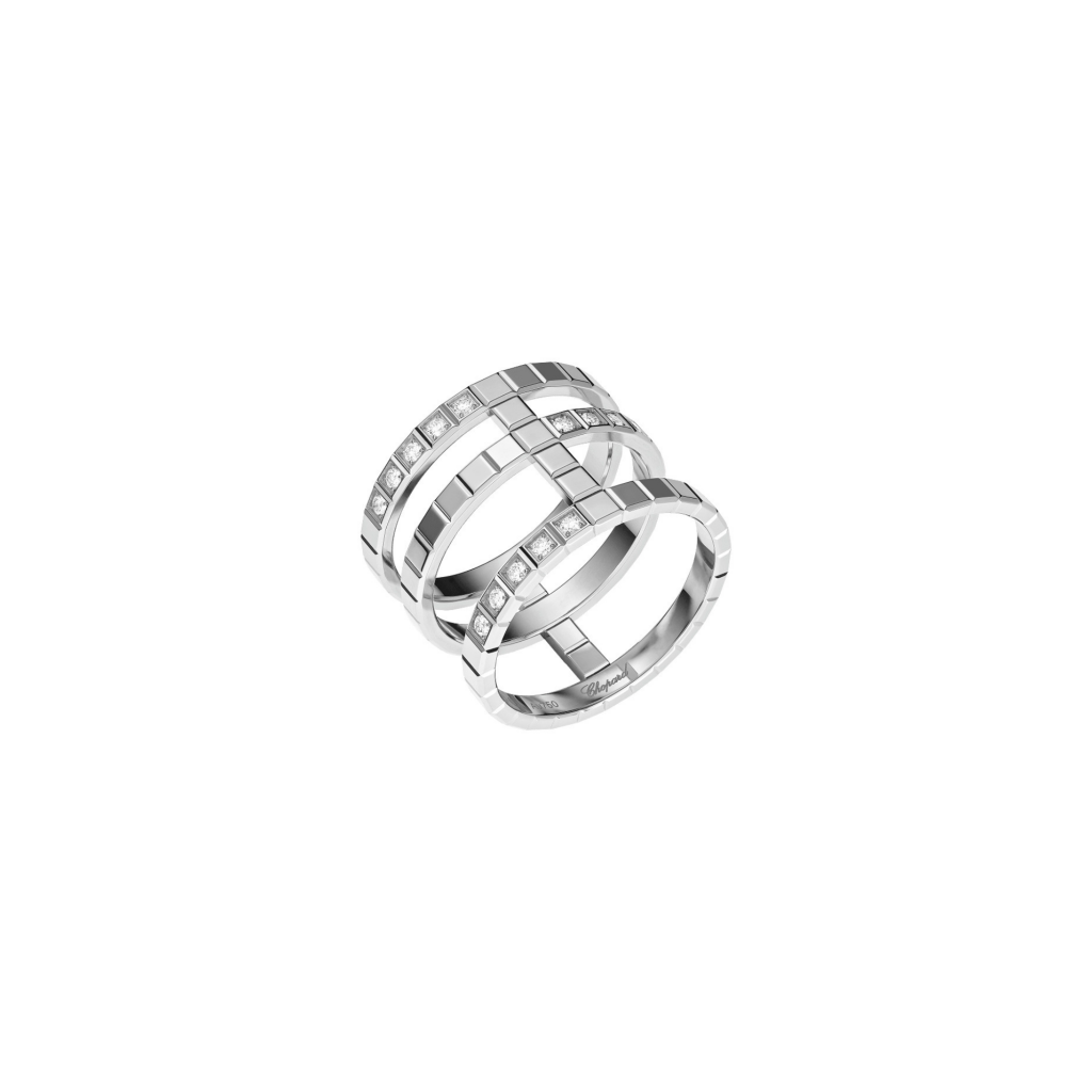 Chopard Ice Cube Mini ring witgoud met diamant - 827007-1012 - #1 Chopard Ice Cube Mini ring witgoud met diamant - 827007-1012 - #1