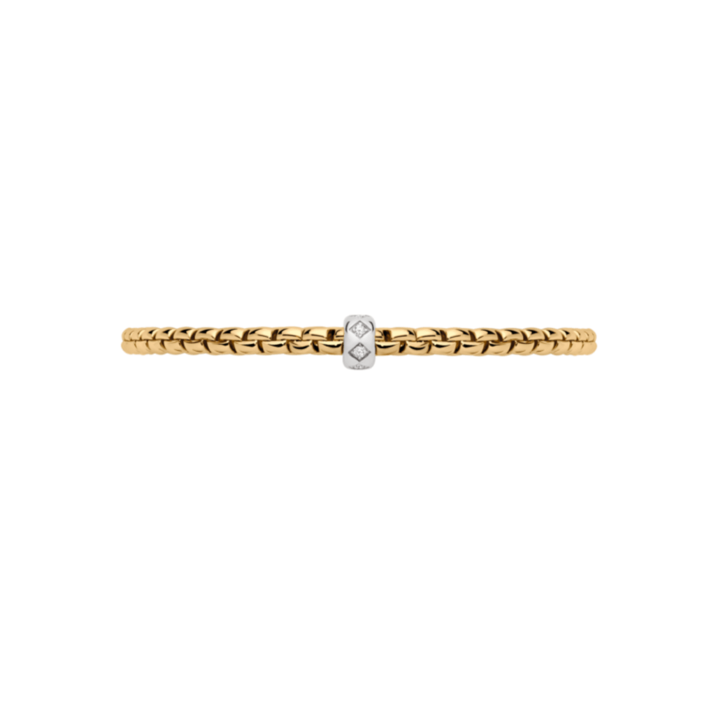 FOPE Eka armband geelgoud met diamant - 73101BX_BB_G_XBX_00S - #2 FOPE Eka armband geelgoud met diamant - 73101BX_BB_G_XBX_00S - #2