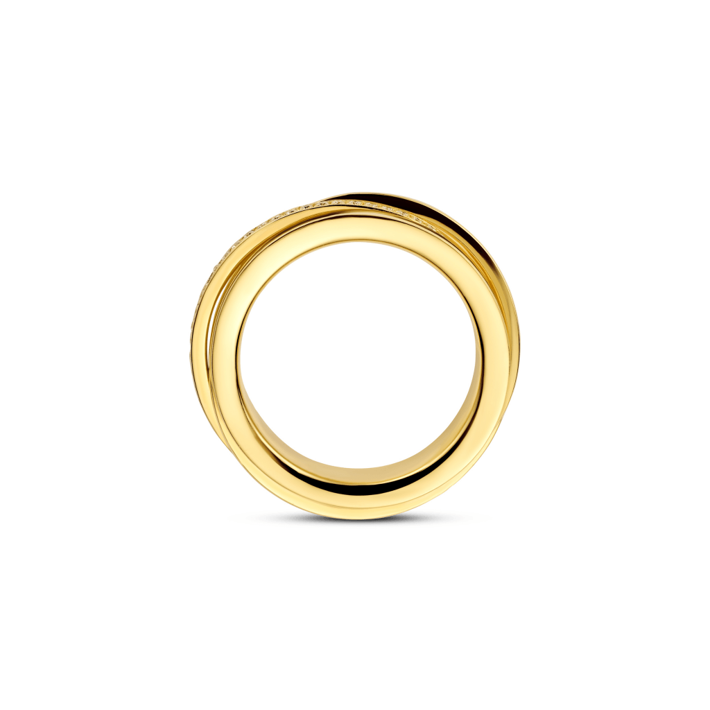 Schaap en Citroen Diamonds ring geelgoud met diamant - #3 Schaap en Citroen Diamonds ring geelgoud met diamant - #3