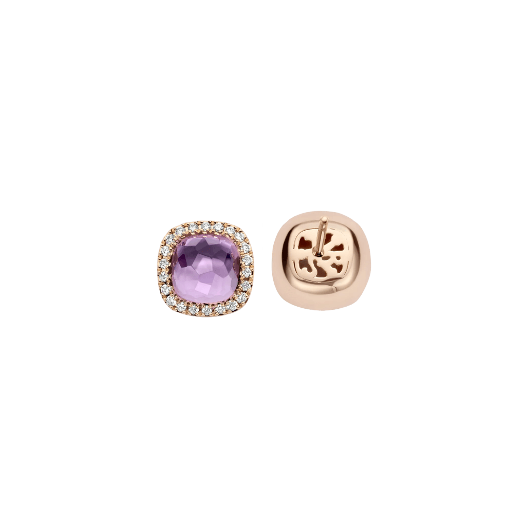 Tirisi Jewelry Milano Sweeties oorsieraad roodgoud met diamant - TE9226SAMP - #3 Tirisi Jewelry Milano Sweeties oorsieraad roodgoud met diamant - TE9226SAMP - #3