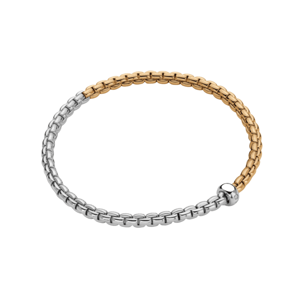 FOPE Eka armband geelgoud met diamant - 01M01B2_BB_2_XBX_00M - #1 FOPE Eka armband geelgoud met diamant - 01M01B2_BB_2_XBX_00M - #1