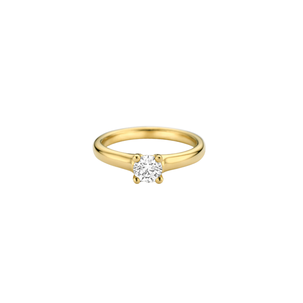 Schaap en Citroen Diamonds ring geelgoud met diamant - #2 Schaap en Citroen Diamonds ring geelgoud met diamant - #2