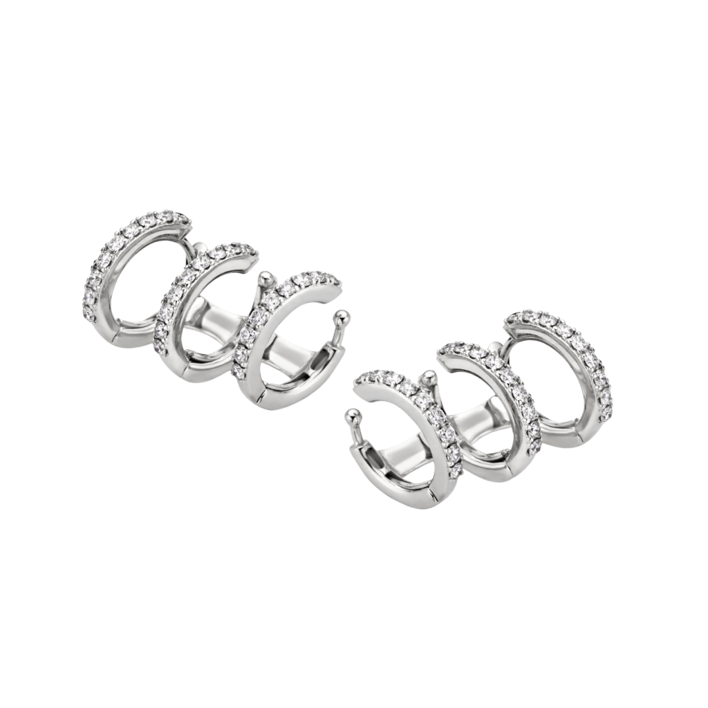 Schaap en Citroen Diamonds oorsieraad witgoud met diamant - #1 Schaap en Citroen Diamonds oorsieraad witgoud met diamant - #1