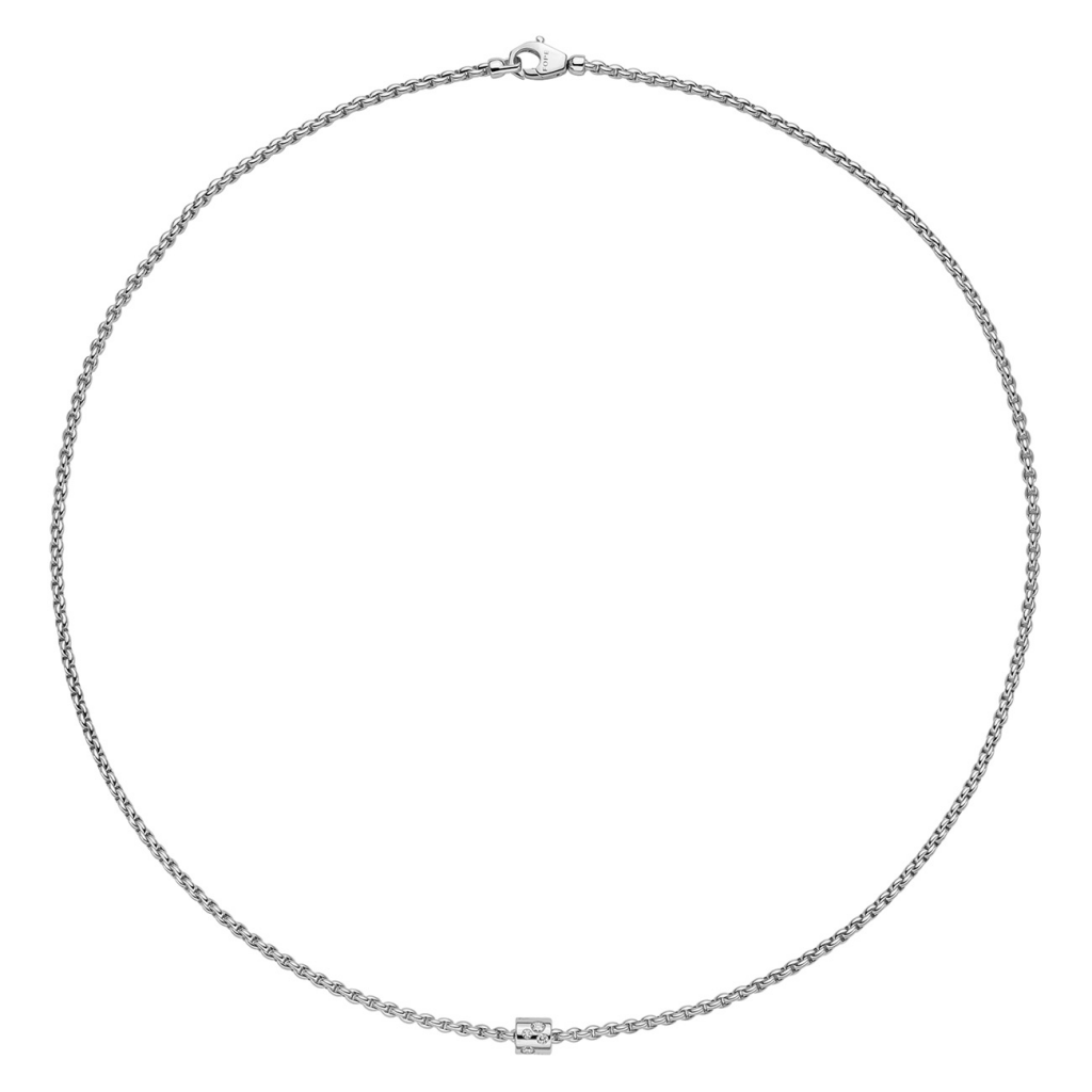 FOPE Aria collier witgoud met diamant - 89003CX_BB_B_XBX_043 - #1 FOPE Aria collier witgoud met diamant - 89003CX_BB_B_XBX_043 - #1