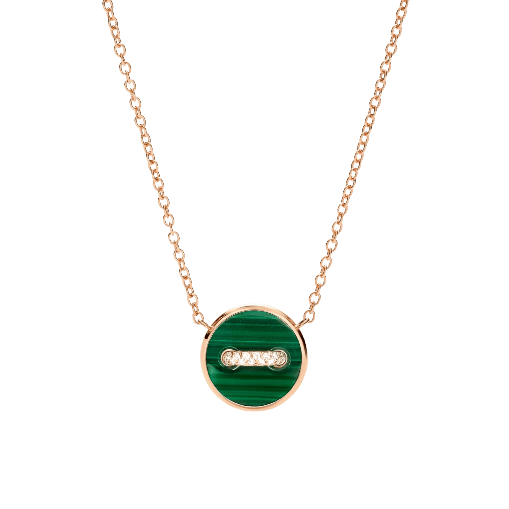Pomellato Pom Pom Dot collier roodgoud met diamant - PCC4030 O7000 DB0MY - #1 Pomellato Pom Pom Dot collier roodgoud met diamant - PCC4030 O7000 DB0MY - #1