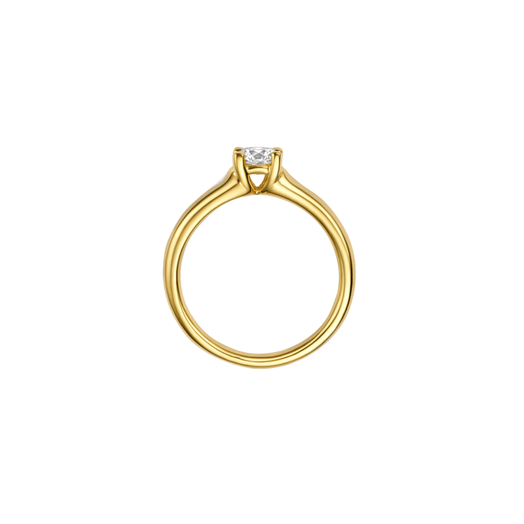 Schaap en Citroen Diamonds ring geelgoud met diamant - #3 Schaap en Citroen Diamonds ring geelgoud met diamant - #3