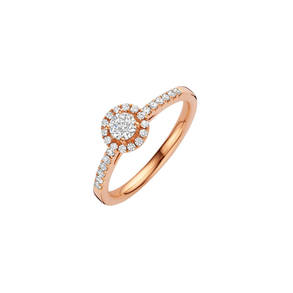 Schaap en Citroen Diamonds ring roodgoud - #1 Schaap en Citroen Diamonds ring roodgoud - #1