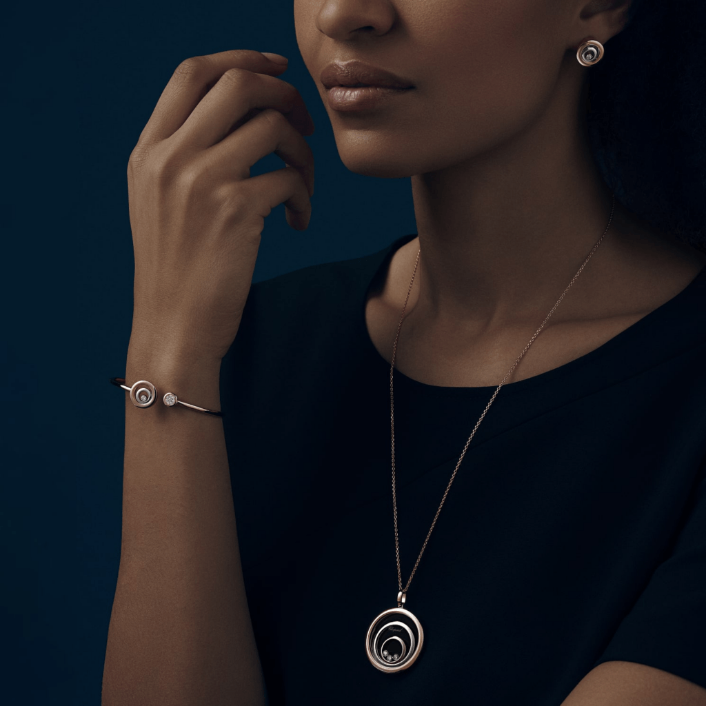 Chopard Happy Diamonds Happy Spirit collier roodgoud met diamant - 798232-9001 - #8 Chopard Happy Diamonds Happy Spirit collier roodgoud met diamant - 798232-9001 - #8
