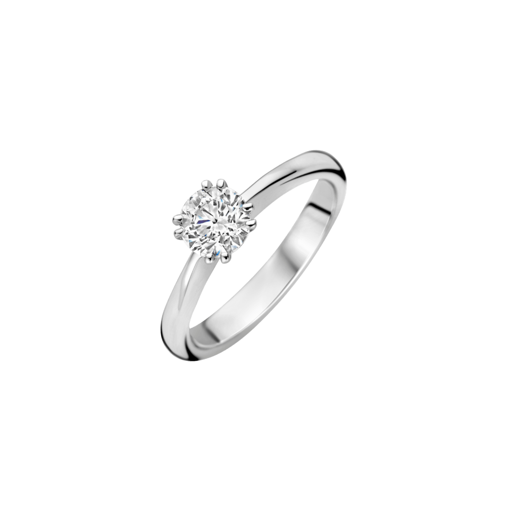 Schaap en Citroen Diamonds ring witgoud met diamant - #2 Schaap en Citroen Diamonds ring witgoud met diamant - #2