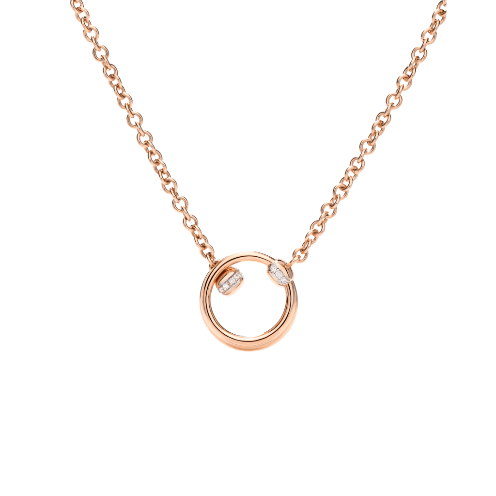Pomellato Pomellato Together collier roodgoud met diamant - PCC4012 O7WHR DB000 - #2 Pomellato Pomellato Together collier roodgoud met diamant - PCC4012 O7WHR DB000 - #2