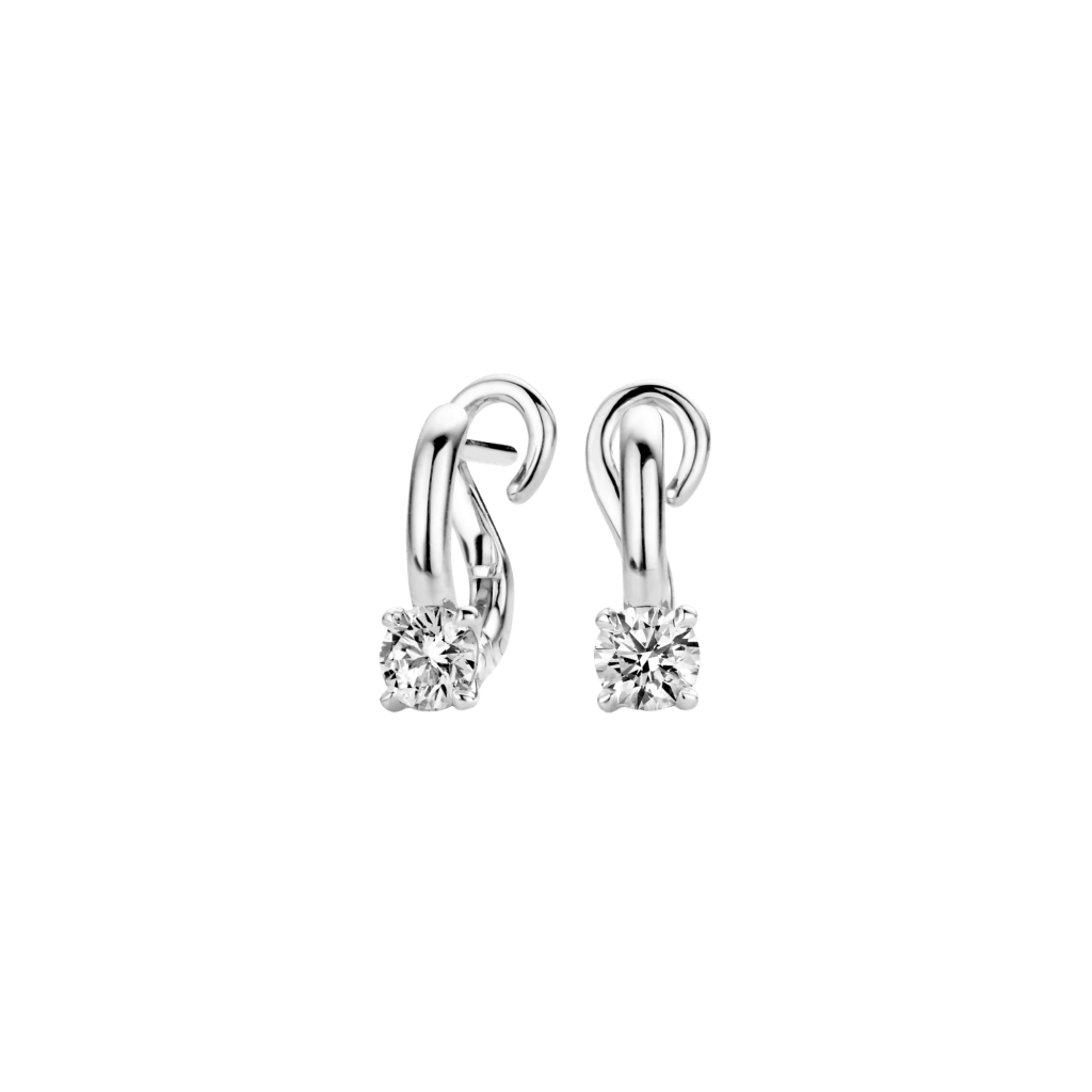 Schaap en Citroen Diamonds oorsieraad witgoud met diamant - #1 Schaap en Citroen Diamonds oorsieraad witgoud met diamant - #1