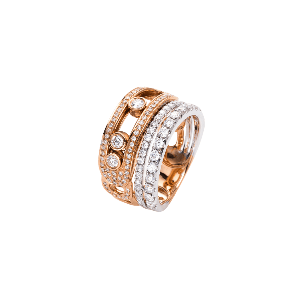 Schaap en Citroen Diamonds ring roodgoud met diamant - #1 Schaap en Citroen Diamonds ring roodgoud met diamant - #1