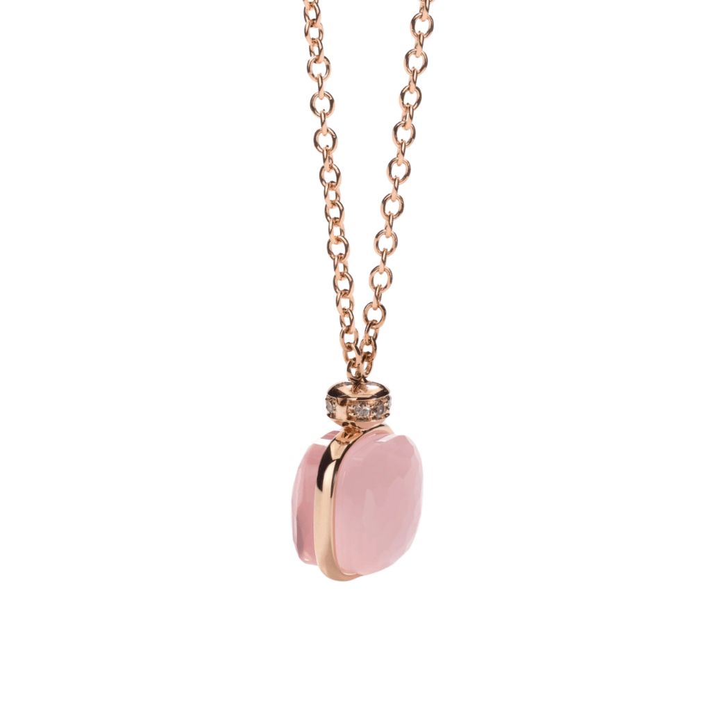Pomellato Nudo collier roodgoud met diamant - PCC2022 O7000 BRCQR - #4 Pomellato Nudo collier roodgoud met diamant - PCC2022 O7000 BRCQR - #4