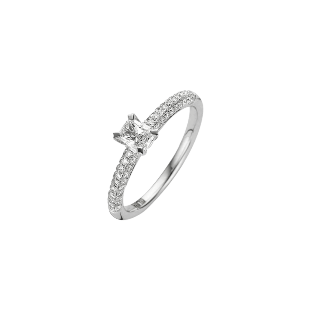 Schaap en Citroen Diamonds ring witgoud met diamant - #1 Schaap en Citroen Diamonds ring witgoud met diamant - #1