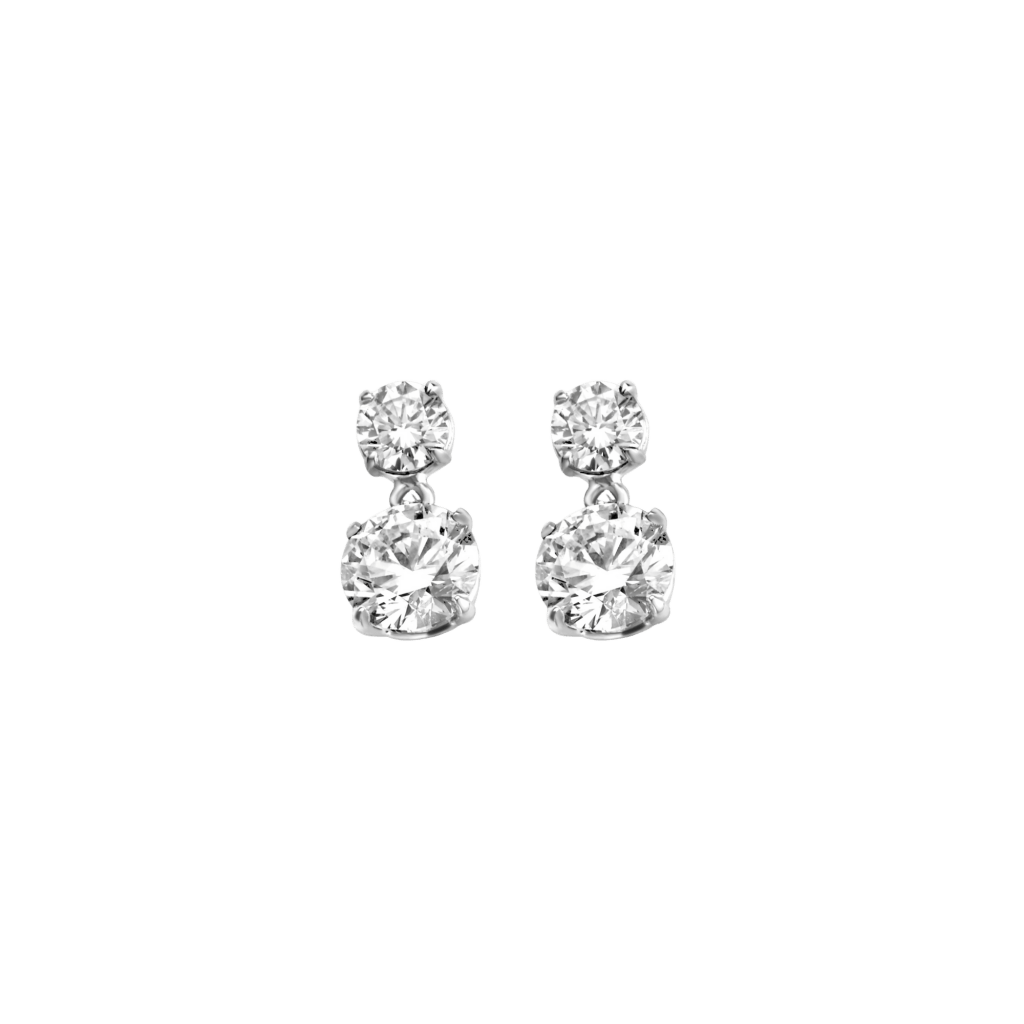 Schaap en Citroen Diamonds oorsieraad witgoud met diamant - #1 Schaap en Citroen Diamonds oorsieraad witgoud met diamant - #1