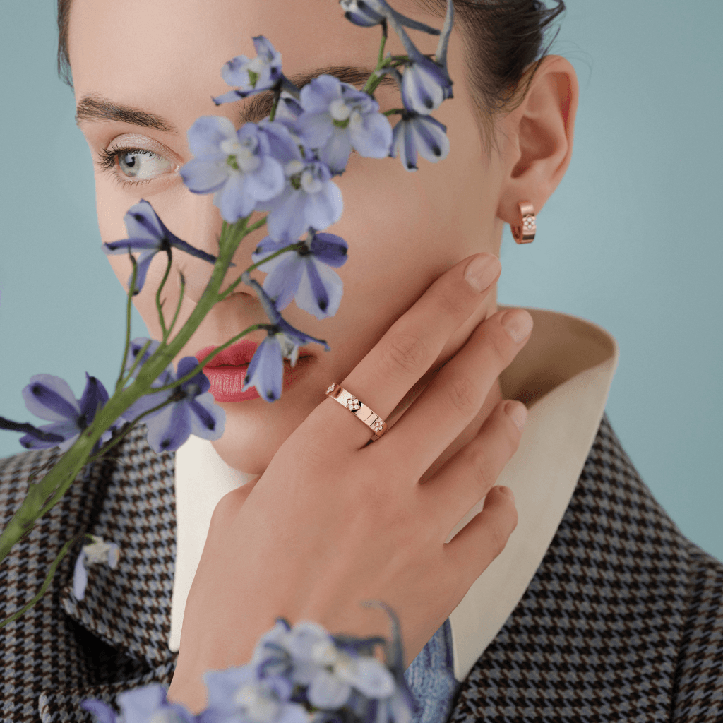 Roberto Coin Love In Verona ring roodgoud met diamant - ADR888RI2013 - #4 Roberto Coin Love In Verona ring roodgoud met diamant - ADR888RI2013 - #4