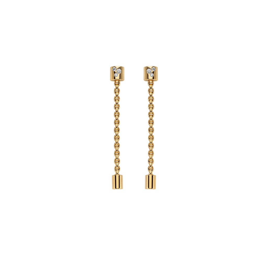 FOPE Aria oorsieraad geelgoud met diamant - 89003OX_BB_G_XBX_000 - #1 FOPE Aria oorsieraad geelgoud met diamant - 89003OX_BB_G_XBX_000 - #1