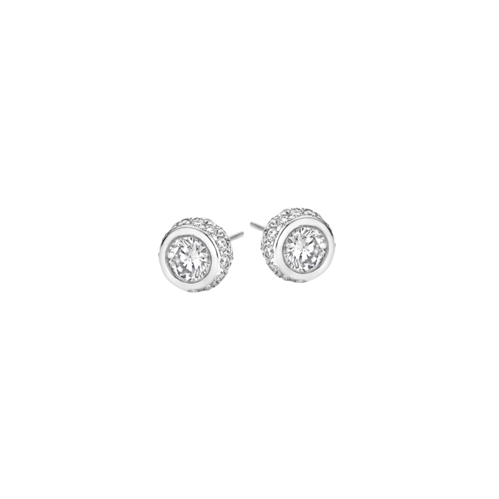 Schaap en Citroen Diamonds oorsieraad witgoud met diamant - #1 Schaap en Citroen Diamonds oorsieraad witgoud met diamant - #1