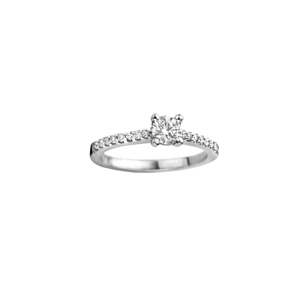 Schaap en Citroen Diamonds ring witgoud met diamant - #2 Schaap en Citroen Diamonds ring witgoud met diamant - #2
