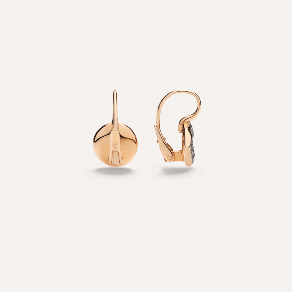 Pomellato Sabbia oorsieraad roodgoud met diamant - POB2041 O7000 DBR00 - #3 Pomellato Sabbia oorsieraad roodgoud met diamant - POB2041 O7000 DBR00 - #3