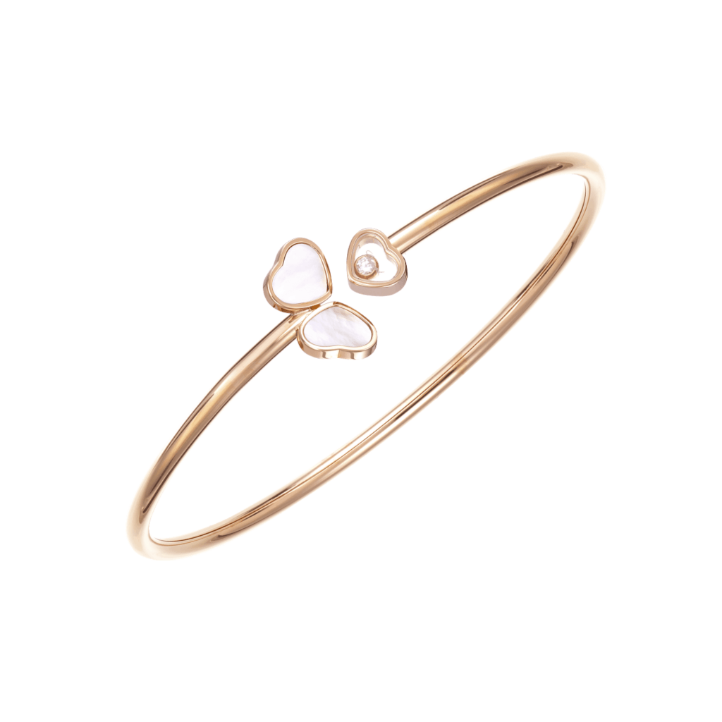 Chopard Happy Diamonds Happy Hearts armband roodgoud met diamant - 85A083-5302 - #4 Chopard Happy Diamonds Happy Hearts armband roodgoud met diamant - 85A083-5302 - #4