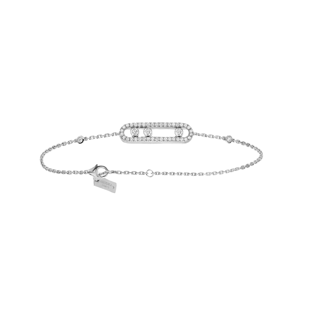 Messika Move Classique Small Model armband witgoud met diamant - 4325-WG - #1 Messika Move Classique Small Model armband witgoud met diamant - 4325-WG - #1