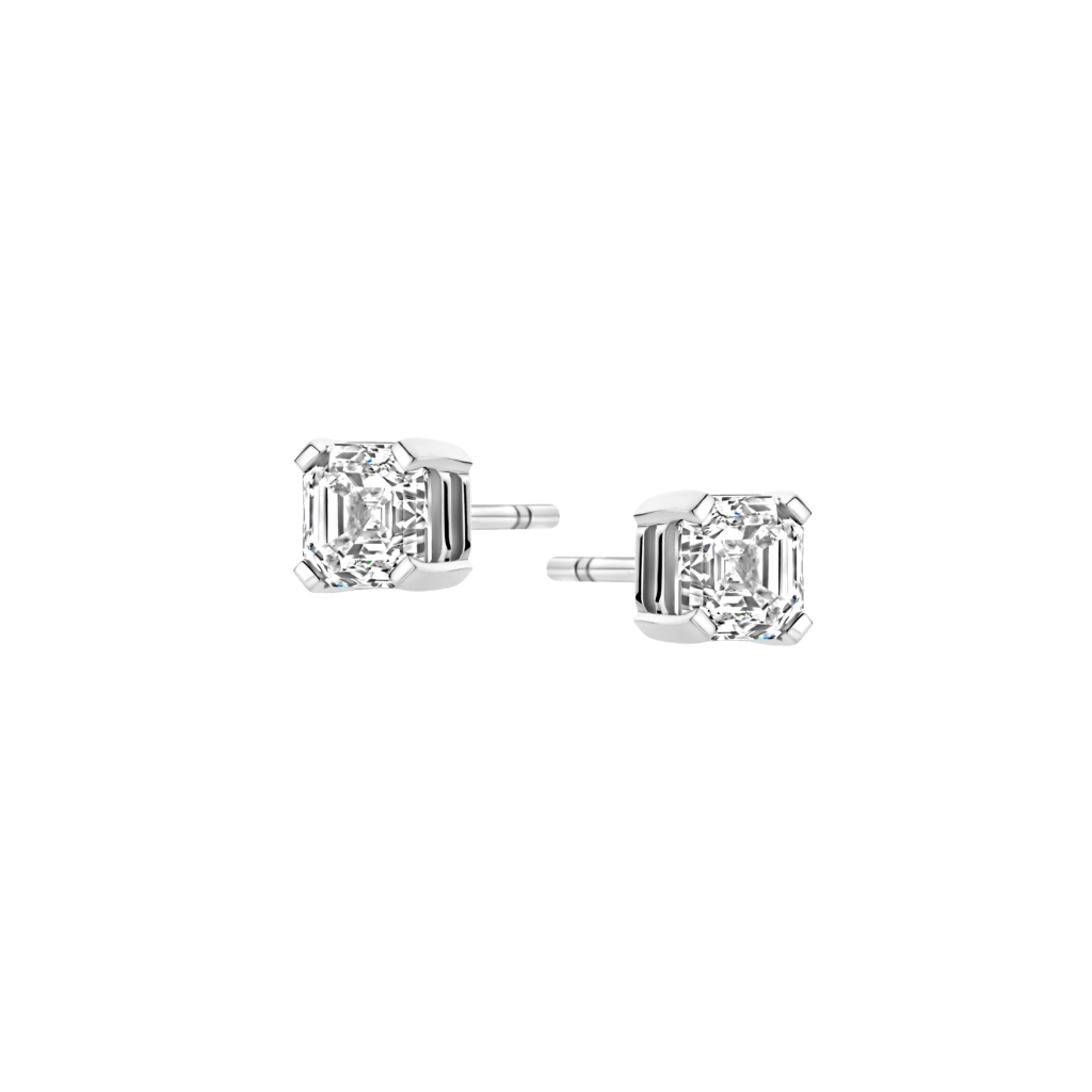 Constance Oorsieraad - Royal Asscher - E.210.RAC.18WG.45 GIA Constance Oorsieraad - Royal Asscher - E.210.RAC.18WG.45 GIA