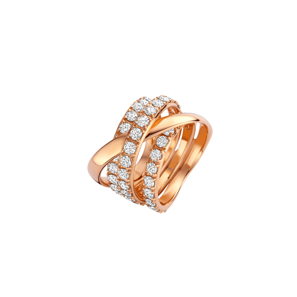 Schaap en Citroen Diamonds ring roodgoud met diamant - #1 Schaap en Citroen Diamonds ring roodgoud met diamant - #1