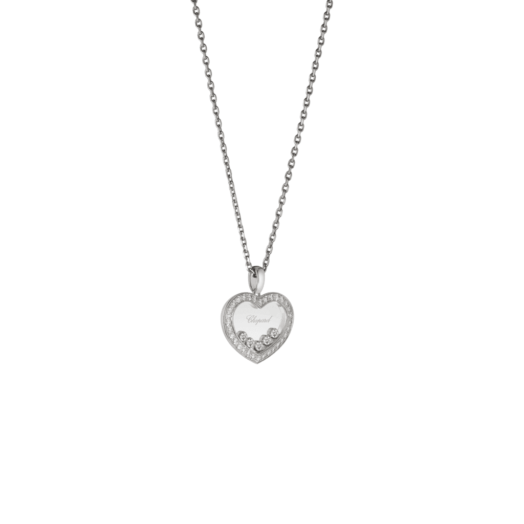 Chopard Happy Diamonds Icons Heart collier witgoud met diamant - 79A038-1201 - #4 Chopard Happy Diamonds Icons Heart collier witgoud met diamant - 79A038-1201 - #4