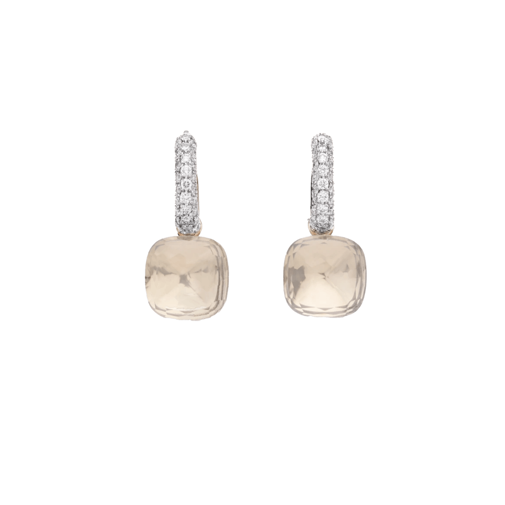 Pomellato Nudo Diamonds oorsieraad roodgoud met diamant - POB4010 O6WHR DB0TB - #3 Pomellato Nudo Diamonds oorsieraad roodgoud met diamant - POB4010 O6WHR DB0TB - #3
