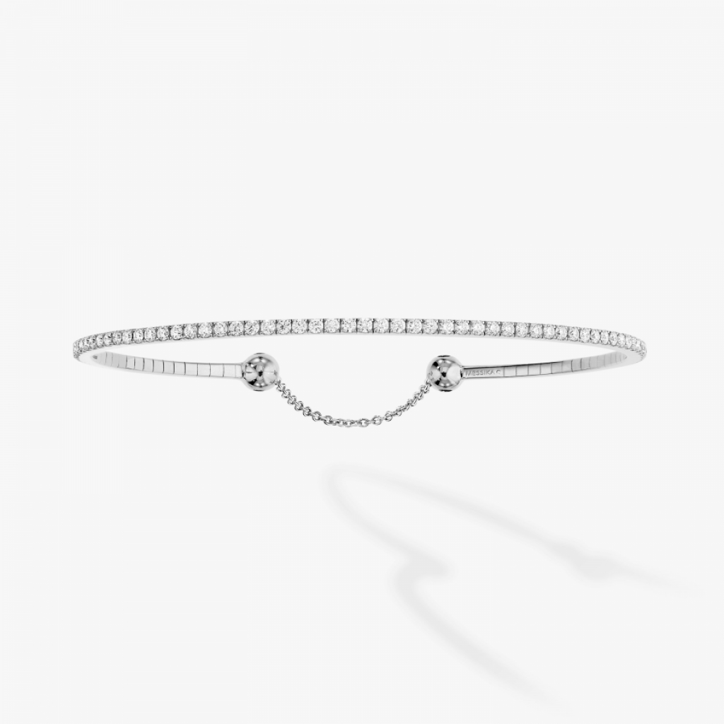 Messika Skinny armband witgoud met diamant - 6097-WG - #2 Messika Skinny armband witgoud met diamant - 6097-WG - #2