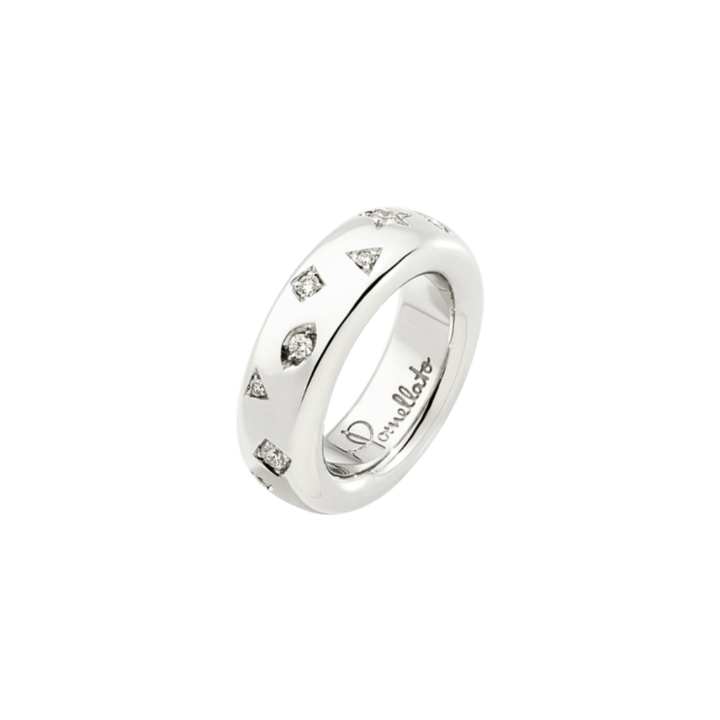 Pomellato Iconica ring witgoud met diamant - PA9106E O2WHR DB000 - #1 Pomellato Iconica ring witgoud met diamant - PA9106E O2WHR DB000 - #1