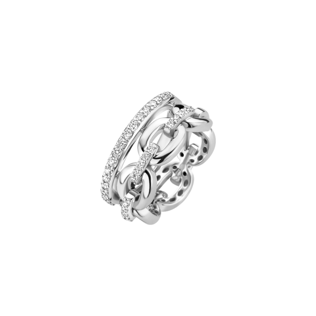 Schaap en Citroen Diamonds ring witgoud met diamant - #1 Schaap en Citroen Diamonds ring witgoud met diamant - #1