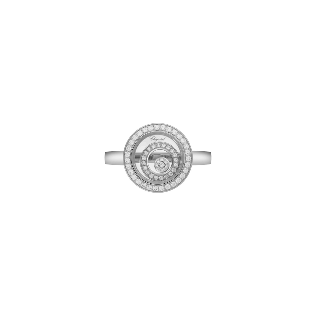 Chopard Happy Diamonds Happy Spirit ring witgoud met diamant - 828230-1009 - #2 Chopard Happy Diamonds Happy Spirit ring witgoud met diamant - 828230-1009 - #2